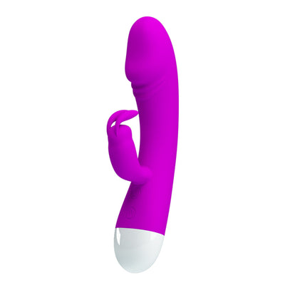 Experience Endless Sensations with the Pretty Love Will Rabbit Vibrator - 30 Functions, G-Spot Stimulation, Rechargeable, and Eco-Friendly!