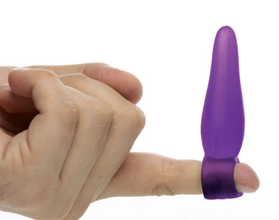 Petite Anal Plugs Set with Vibrating Bullet and Finger Loop for Intense Pleasure