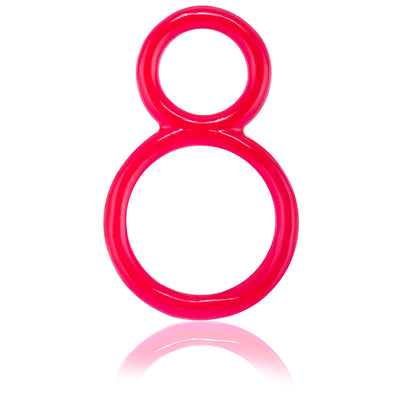 Enhance and Prolong with Ofinity Double Erection Ring - Waterproof and Phthalate-Free for Ultimate Playtime Pleasure!