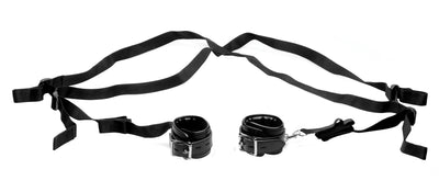 Pleasure-Enhancing Sex Sling with Adjustable Cuffs and Straps for Ultimate Control and Comfort.