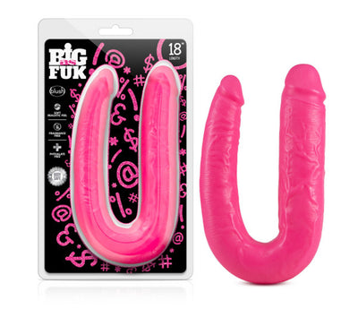 Experience Explosive Pleasure with the Big As Fuk 18 Inch Double Dong!