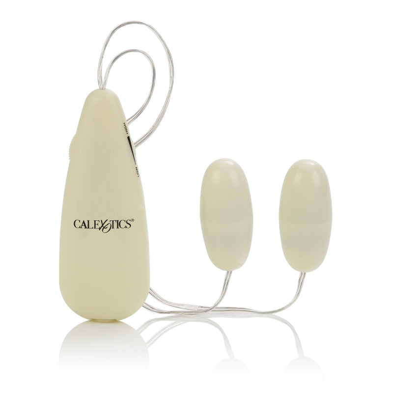 Double the Pleasure with Glow-in-the-Dark Pocket-Sized Bullets - Ultra-Satisfying Vibrations and Easy-to-Use Remote!
