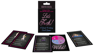 Spice up your love life with Let's Fck Card Game - 48 naughty cards and endless possibilities for steamy fun!