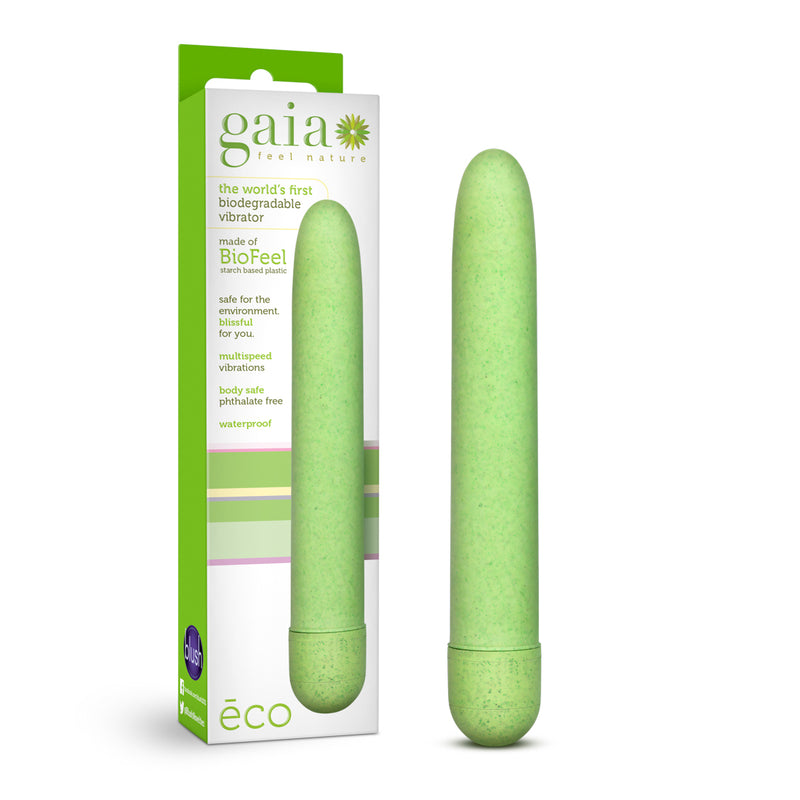 Eco-Friendly Gaia Vibrator: Quiet, Slim, and Planet-Friendly Fun!