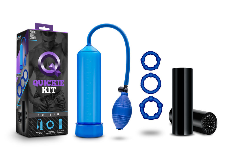 Rock Hard Fun Quickie Kit: Pump, Bead, and Stroke Your Way to Ecstasy!