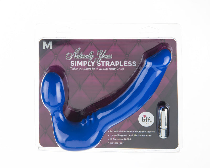 Free Your Passion with Simply Strapless: The Harness-Free Silicone Strap-On System with 10 Functions