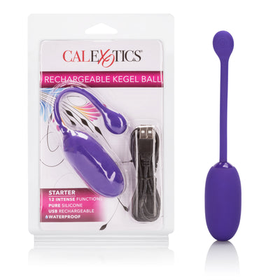 Revitalize Your Pelvic Health with our Rechargeable Silicone Kegel Exerciser - 12 Functions of Vibration and Waterproof Design!