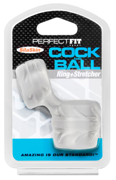 Enhance Your Package with Perfect Fit's Cock + Ball Toy - Stay Hard and Add Weight for Ultimate Pleasure