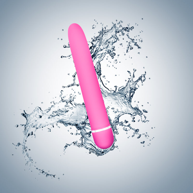 Vibrant Splash Waterproof Vibrator: Multi-Speed Fun in Stylish Rose