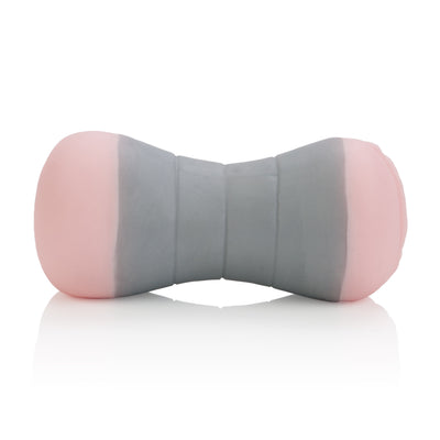 Dual-Ended Travel Masturbator with Realistic Stroking Action and Suction Chambers for Maximum Pleasure - Phthalate-Free and Safe for Solo Fun!