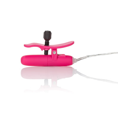 Adjustable Vibrating Heated Nipple Stimulators - Spice Up Your Playtime with Temperature and Vibration!