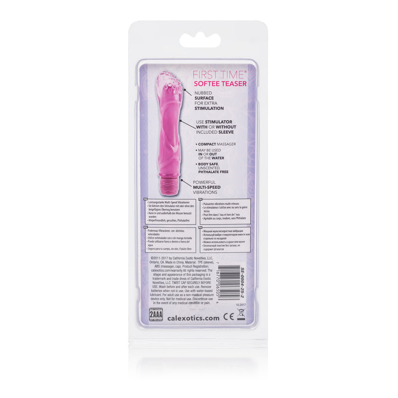 Soft and Powerful Waterproof G-Spot Vibrator with Removable Sleeve and Multi-Speed Vibrations - Phthalate-Free Satisfaction Guaranteed!