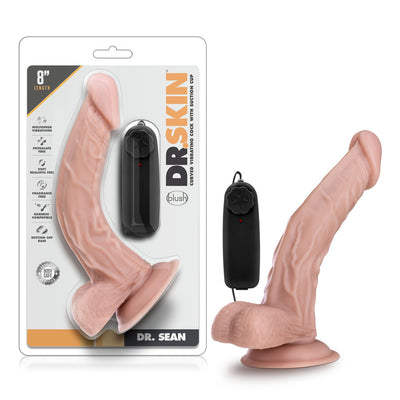 Experience Ultimate Pleasure with Dr. Sean's Vibrating Suction Cup Dildo