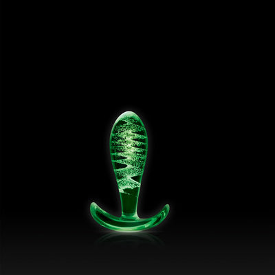 Light Up Your Playtime with Firefly Glass Ace Plug - Seductive and Eco-Friendly Anal Plug for Ultimate Sensual Experience.