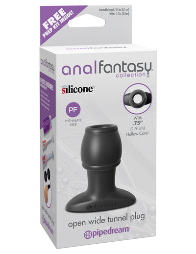 Explore Your Partner's Backdoor with the Open Wide Tunnel Plug - A Flexible and Safe Anal Toy!