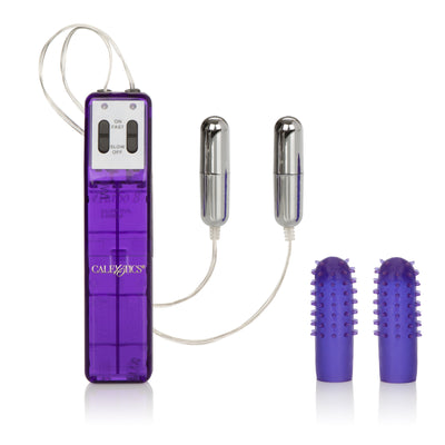 Ultimate Pleasure Vibrator with 8 Levels of Stimulation and Removable Tickler Sleeve