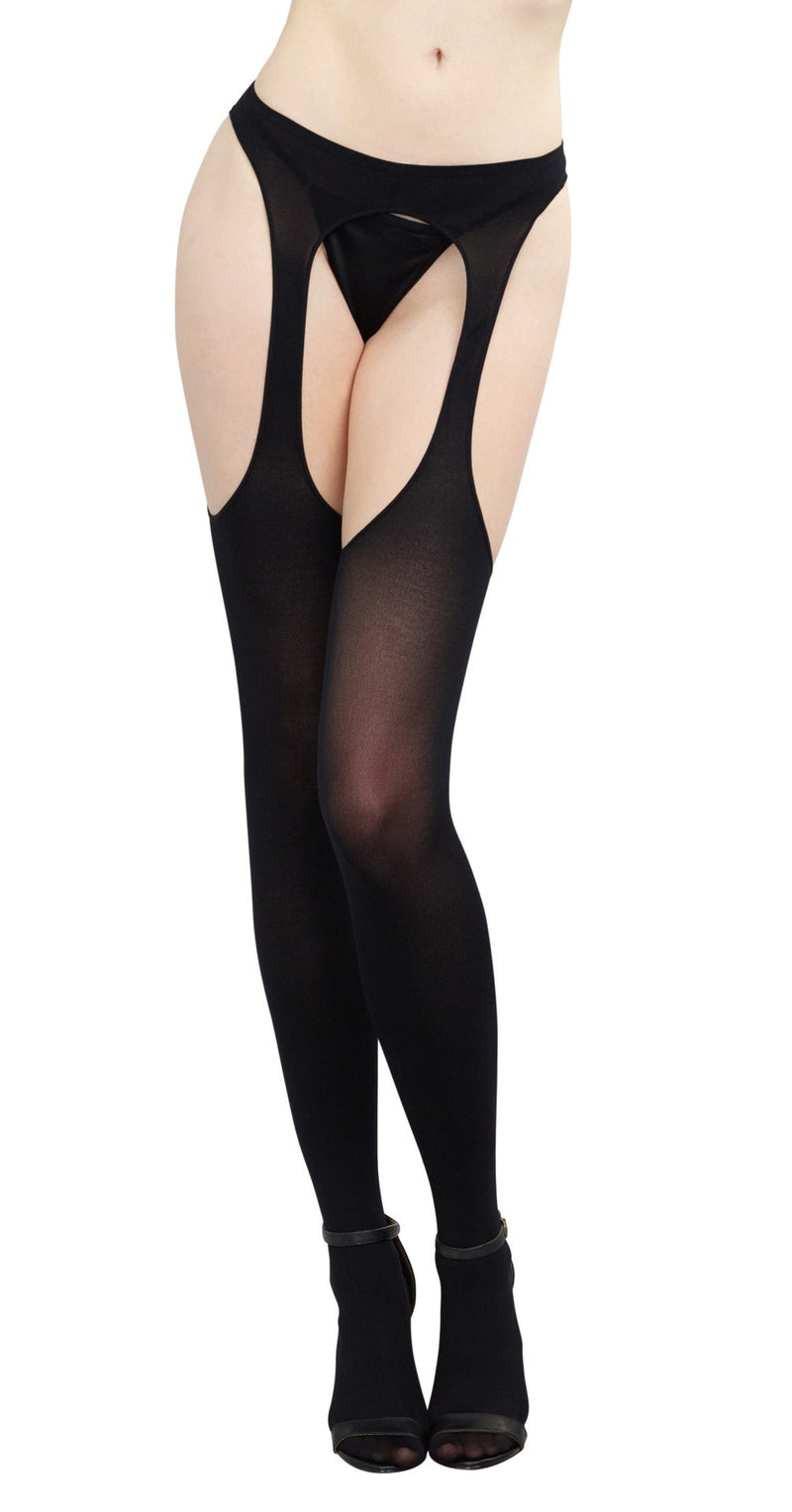 Semi Opaque Suspender Pantyhose: Add Heat and Mystery to Your Lingerie Collection!