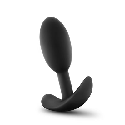 Luxe Vibra Slim Plug: Sleek and Silent Anal Pleasure with Inner Stimulation and Anchor Base for All-Day Wear.