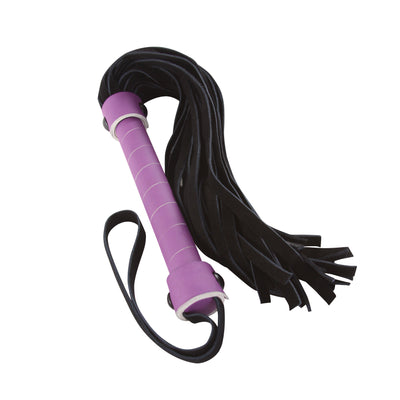 Purple Vinyl Whip for Ultimate Bondage Play - Durable, Comfortable and Perfect for Exploring Your Deepest Desires!