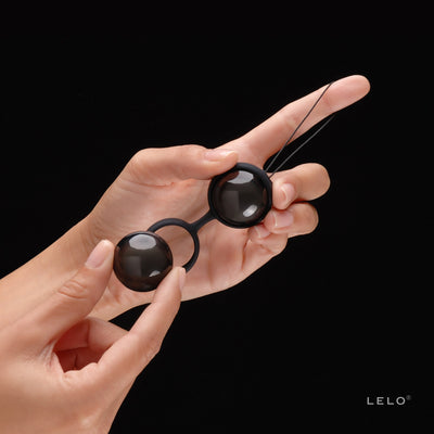 Lelo Sensual Bondage Set - Explore Your Wildest Fantasies with Sensua Whip, Etherea Silk Cuffs, and Luna Beads Noir.