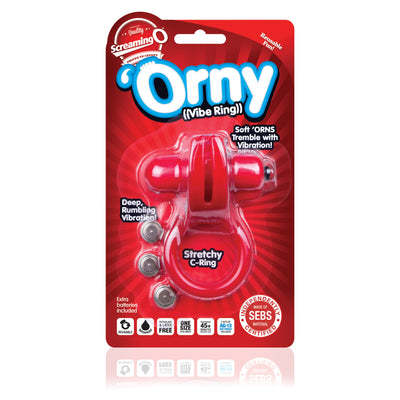 The Ultimate Pleasure: Orny Vibe Ring with Deep Rumbling Sensation, Waterproof and Reusable.
