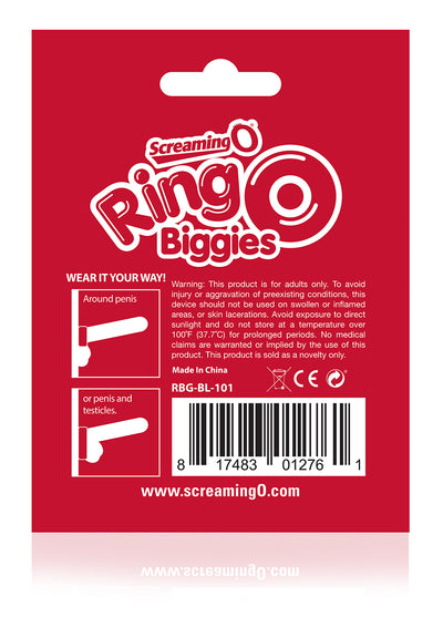 Screaming O RingO Biggies - The Ultimate Waterproof and Reusable Couples' Cockrings for Earth-Shattering Orgasms!