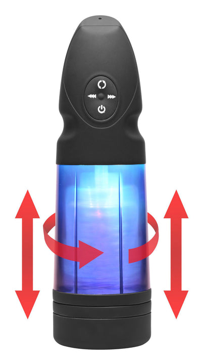 Revitalize Your Solo Sessions with the Rechargeable Love Botz Stroker - Waterproof and Customizable with 6 Modes and 3 Speeds!