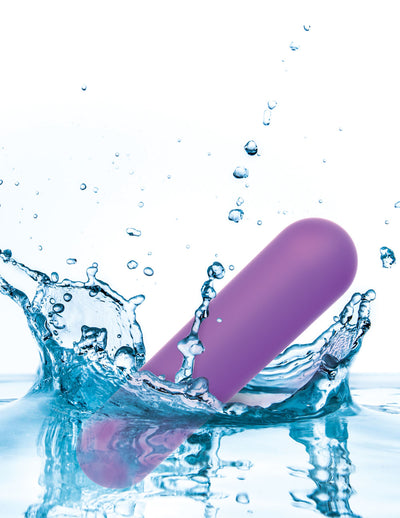 Spice up your solo play with our eco-friendly Rechargeable Bullet vibrator - waterproof and customizable for ultimate pleasure.