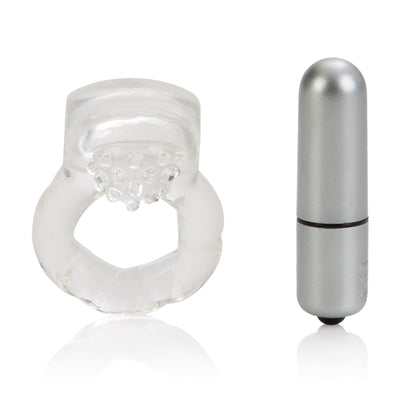Cockring with Clit Stimulator: Enhance Pleasure and Intimacy with Wireless 3-Speed Vibration. Waterproof and Phthalate-Free.