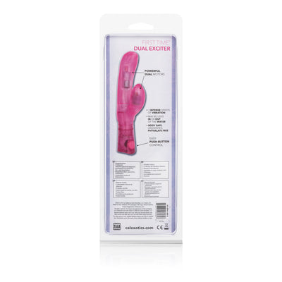 Double the Pleasure with the Waterproof First Time Dual Exciter Vibrator - Perfect for Intense Orgasms and Sensual Exploration!