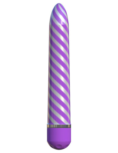 Sweet Swirl 8-Inch Vibrator - Your Fun, Spiral Pleasure Friend!