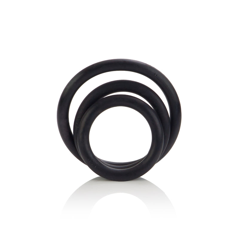 Ultimate Couples Toy: Rubber Cockring Set for Firm Erections and Stamina Boost