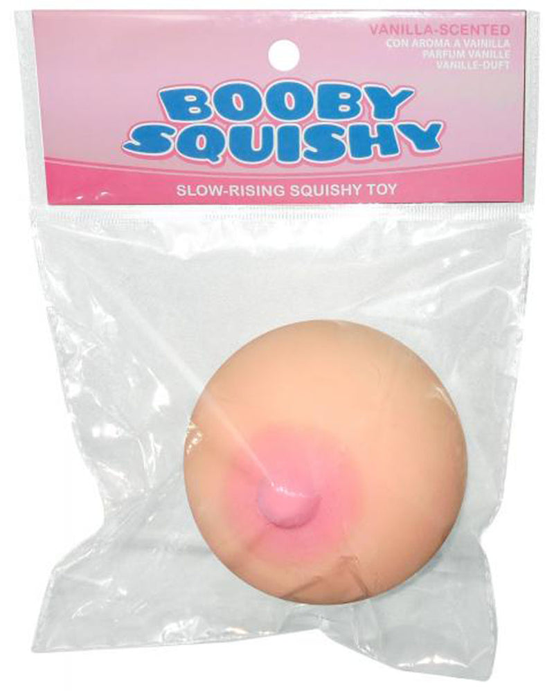 Vanilla-Scented Boob Squishy Toy for Playful Fun and Stress Relief at Adult Parties or as a Hilarious Gift - 3.63" Tall.