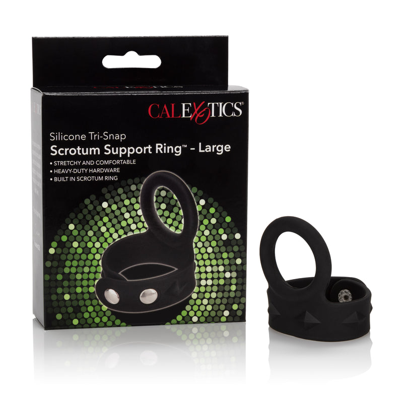 Enhance Your Pleasure with the Adjustable Silicone Scrotum Support Ring
