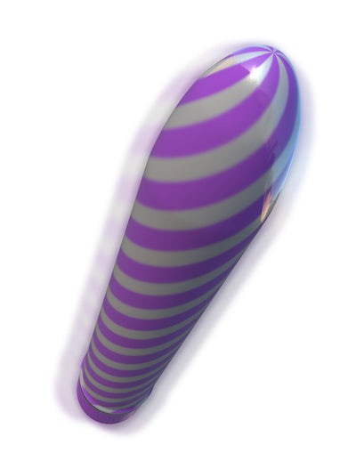 Sweet Swirl 8-Inch Vibrator - Your Fun, Spiral Pleasure Friend!