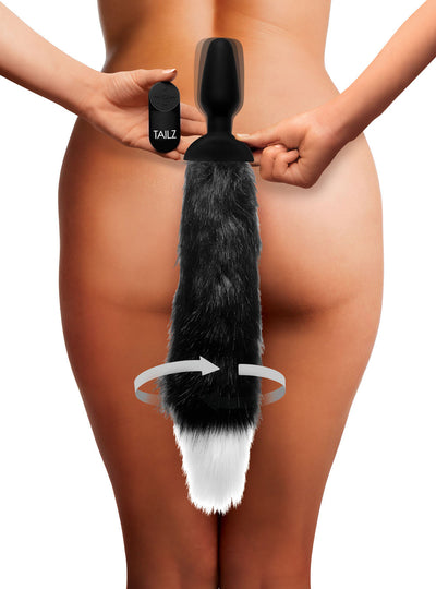 Unleash Your Inner Animal with Waggerz Moving Fox Tail Anal Plug