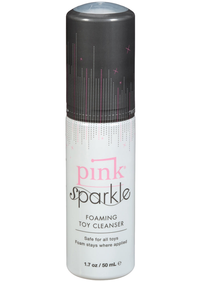 Sparkle up your toy collection with Pink Foaming Toy Cleaner - Safe, Bubbly, and Effective!