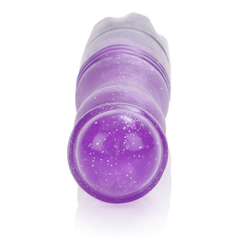 Glittered G-Spot Vibrator: Soft, Powerful, and Waterproof!