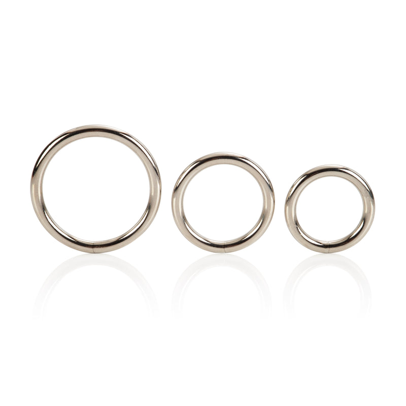 Metal Adornment Rings: Enhance Sensation and Erection Strength with Stylish Steel and Silver Plating