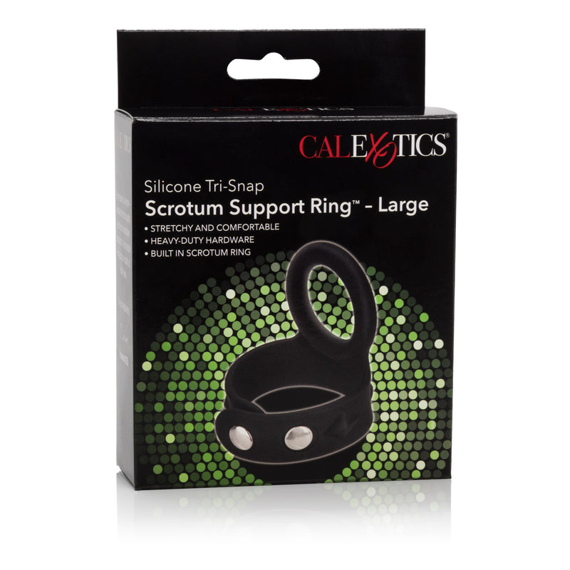 Enhance Your Pleasure with the Adjustable Silicone Scrotum Support Ring