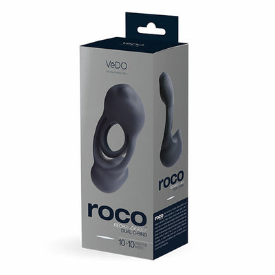 ROCO Rechargeable Dual C-Ring: Double the Motors, Double the Pleasure!