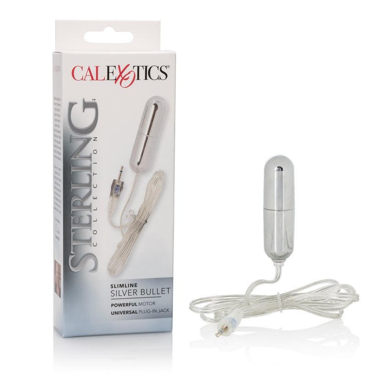 Slimline Silver Bullet: Interchangeable, Ultra-Sleek, and Perfect for Pinpoint Stimulation.