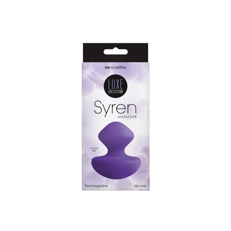 Luxe Syren Mini Massager: Powerful, Waterproof, and Rechargeable for Ultimate Pleasure.