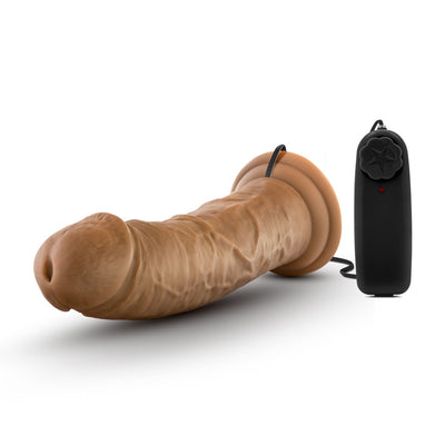 Get Pleasure Prescribed by Dr. Joe: 8 Inch Vibrating Realistic Dildo with Suction Cup and Harness Compatibility