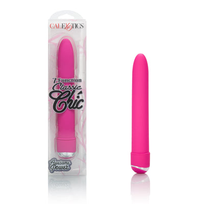 Upgrade Your Pleasure with the 7-Function Classic Chic Vibes! Waterproof, Phthalate-Free, and Perfect for G-Spot Stimulation.