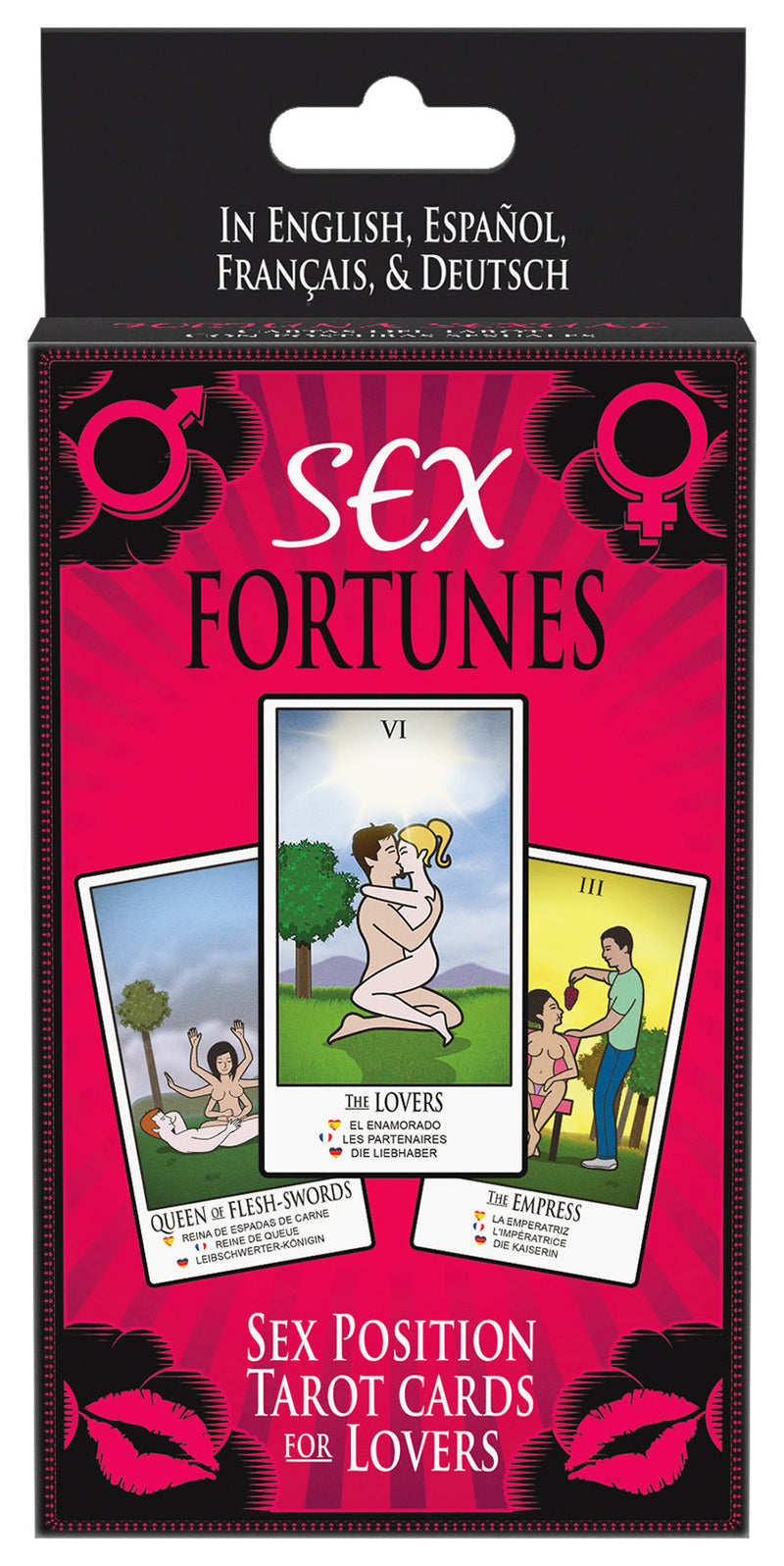 Spice Up Your Love Life with Flirty Sex Fortunes Game - 78 Cards to Predict and Act Out Your Lover&