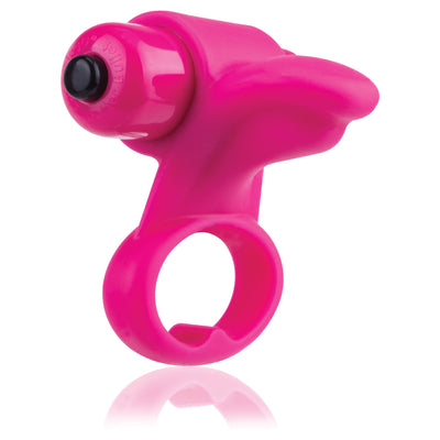 Finger-Fitted Fun: You-Turn Vibrating Cock Ring and G-Spot Massager with Clitoral Stimulation