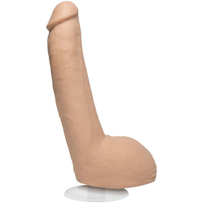 Xander Corvus Signature Cock: Lifelike Dildo with Suction Cup Base and Harness Compatibility for Endless Pleasure.