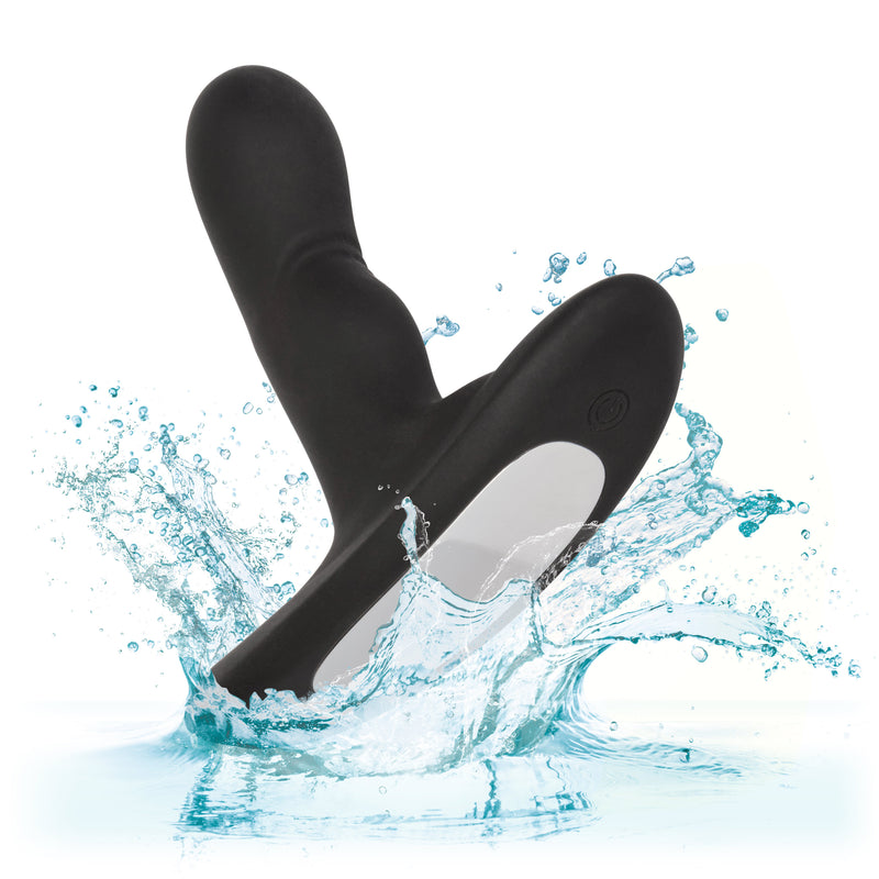 Wireless Silicone Rocking Anal Probe with 12 Vibration Functions and Dual Motors for Intense Stimulation and Comfortable Wear.
