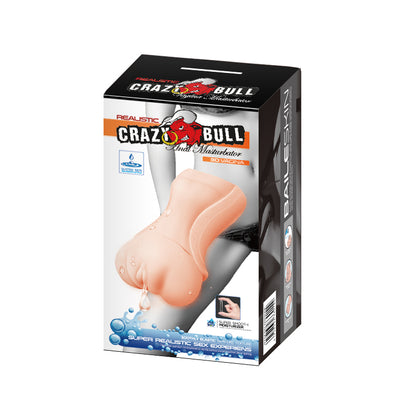 Crazy Bull No Lube Real Feel Masturbator Sleeve for Ultimate Fun